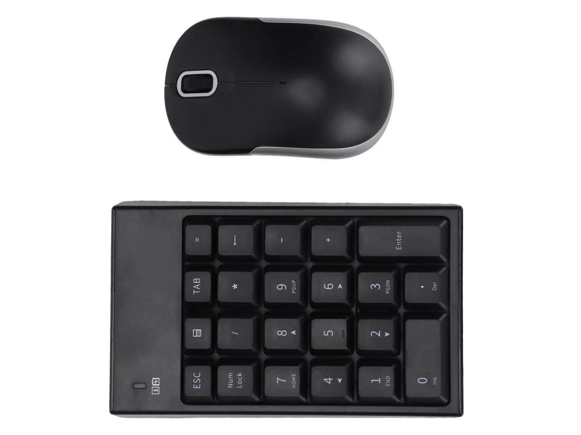 Conjunto De Teclado Y Ratón Inalámbricos Mc-61cb, Portátiles Y Silenciosos Para Ordenadores De Sobremesa Y Portátiles.