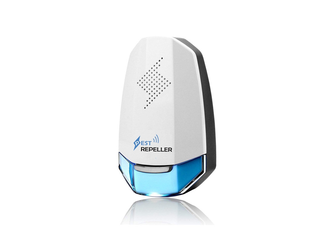 Repelente Ultrasónico De Plagas 6 Unidades Con Luz Nocturna, Enchufable Potente Antirratas Y Mosquitos Para Hogar