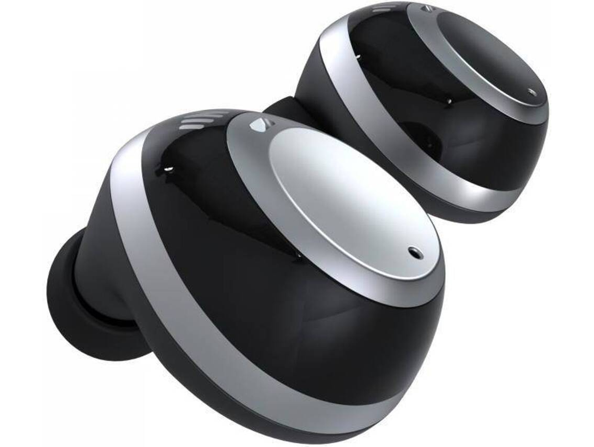 Auriculares Bluetooth True Wireless NUHEARA Iq Buds (In Ear - Micrófono - Noise Cancelling - Negro)