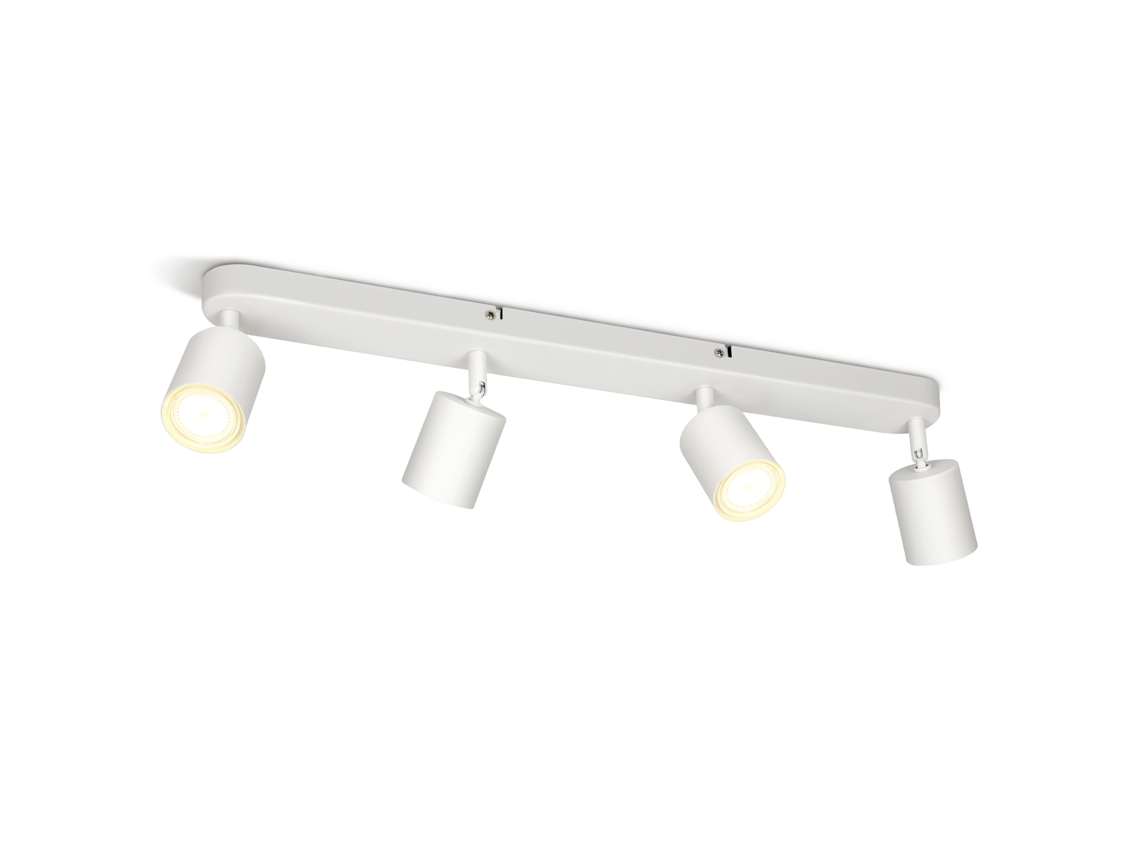 4 Focos de Techo Gu10 Diseño Moderno Orientables en Blanco para Salón Pasillo Dormitorio Comedor Cocina NETTLIFE