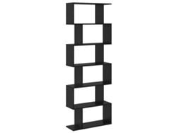 Maison Exclusive - Librería Roble Negro 70 X 24 X 193,5 Cm Madera De Ingeniería