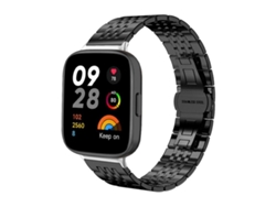 Pulsera para Redmi Watch 3 - Acero inoxidable - Siete biseles (20 mm)