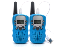 Walkie-talkie Digitallab Para Niños (hasta 3 Km - Recargable) Con Linterna Led