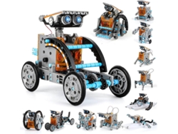 Regalo educativo de Navidad para niños, juguete robot solar 12 en 1, adecuado para niños de 8 a 10 años Siurn