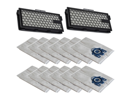 Bolsas de polvo para aspiradora, filtro activo, filtros de limpieza de aire para Miele Fjm Gn Hyclean S4 S5 S6 S8 C1 C2 C3, piezas de aspiradora