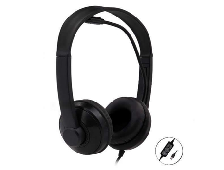 Auriculares con Micrófono Nilox Nxau0000001 Negro