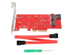 Adaptador Conversor De Tarjeta Elevadora M.2 Nvme Ssd Ngff A Pcie X4 6.0gbps
