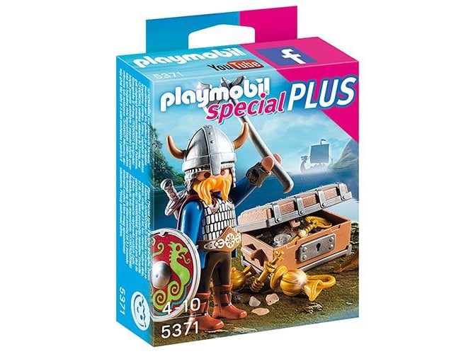 PLAYMOBIL Special Plus - Vikingo con Tesoro