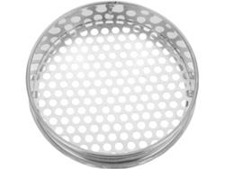 Tamiz De Acero Inoxidable De 20 Cm Con Orificios Redondos De 10 Mm Para Tamizar Tierra Para Macetas.