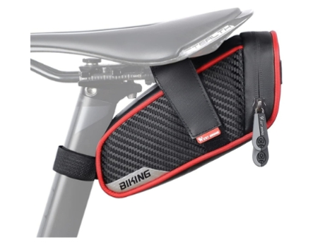 Alforja para bicicletas de montaña, carretera y MTB, con almacenamiento debajo del asiento BISBISOUS