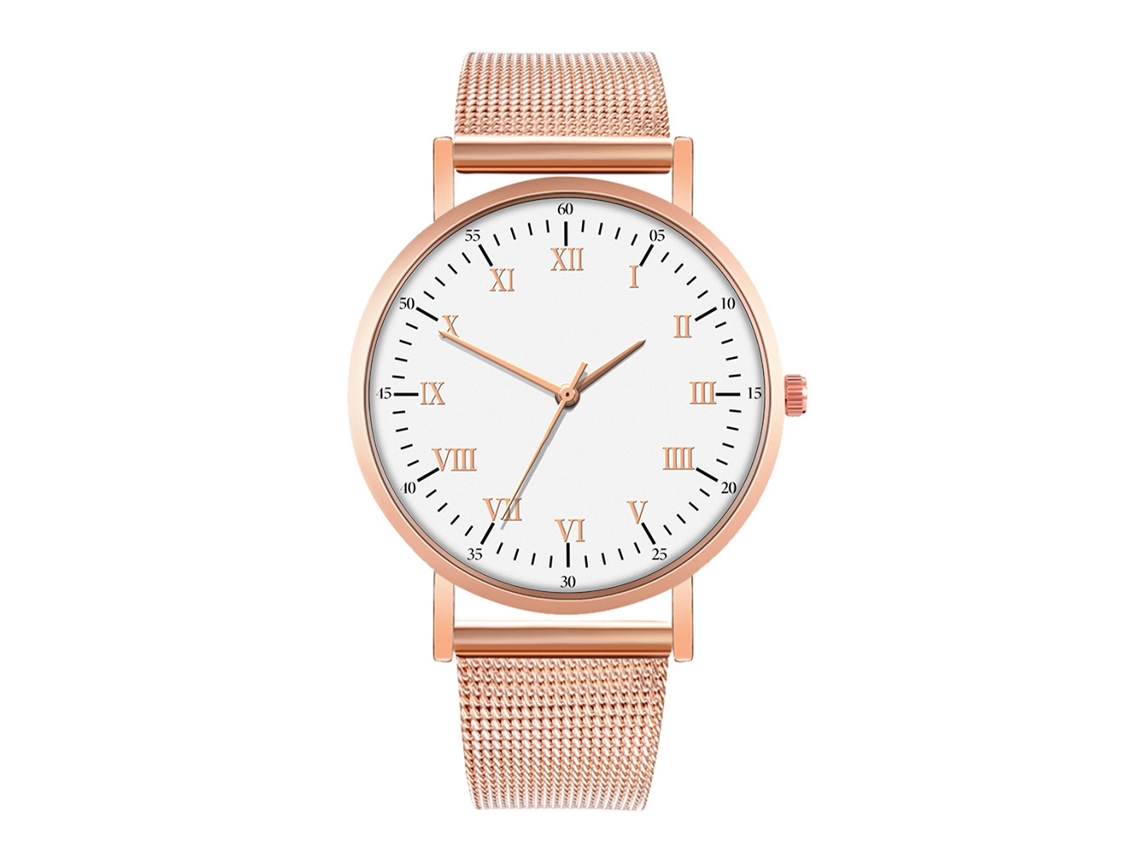 Reloj De Moda Para Hombre Y Mujer, Correa De Malla, Reloj De Cuarzo Para Parejas.