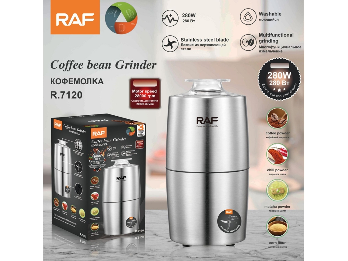 Moedor MDUG Elétrico, Café, Europeu, Padrão, Portátil, Uso Doméstico, Seco