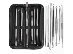 Kit Removedor De Acné Y Puntos Negros De 7 Piezas Con Bolsa De Almacenamiento NICECEE