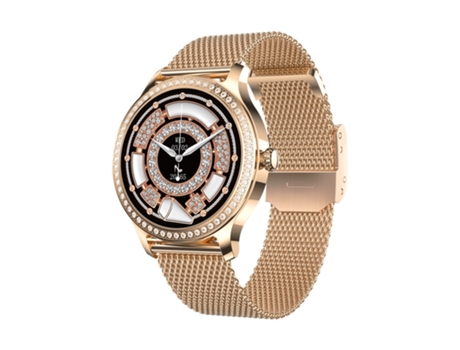 Reloj inteligente con función de teléfono Diamond Tracker Fitness Watch con pantalla HD 1 28 pulgadas Fitness Tracker Watch Ip68 À CHRONUS