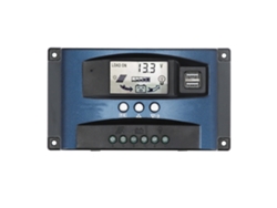 Veloriskku-controlador De Carga Solar Mppt Com Tela Lcd Regulador De Descarregamento 12v-24v 30a