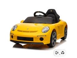 Vehículo Eléctrico Para Niños - Ruf Gt 12v - 1 A 5 Años - Amarillo