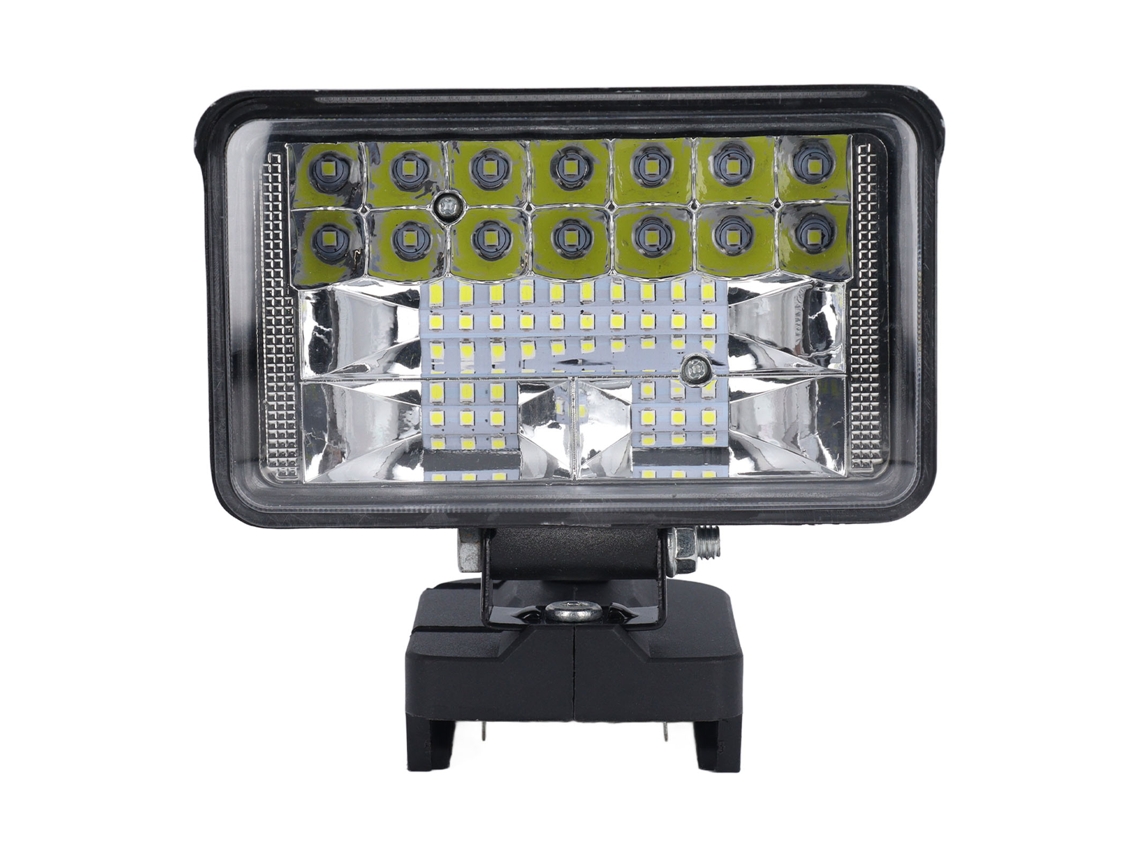 2026-lámpara De Trabajo Led Inalámbrica Portátil 4 Pulgadas 18v Batería De Litio Alta Brillo Para Camping Construcción