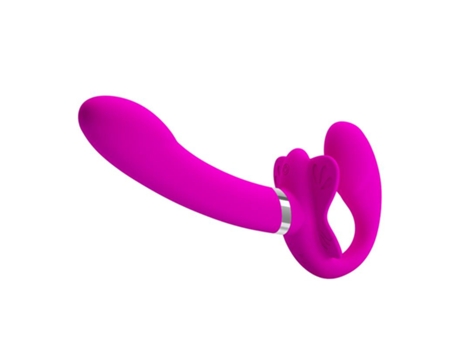 Vibrador para Parejas Sin Arnés Usb PRETTYLOVE
