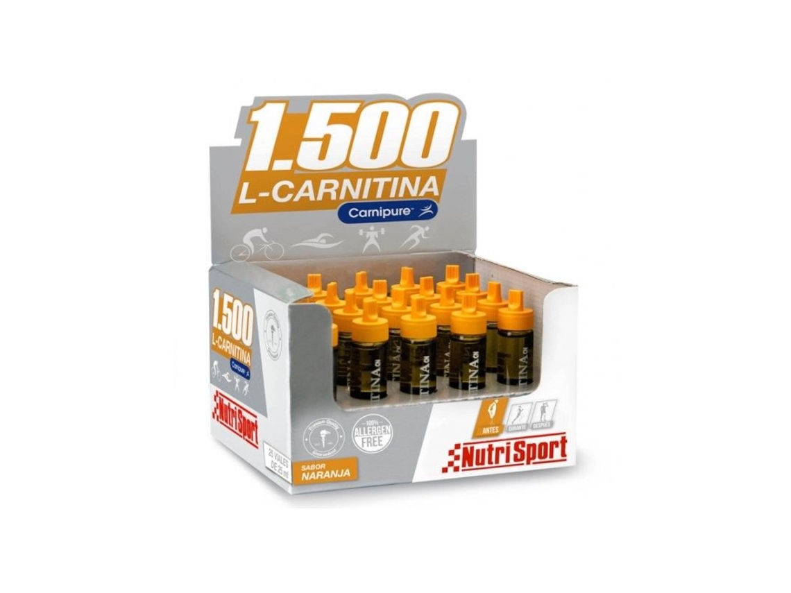 Complemento Alimentar NUTRISPORT L-Carnitina (20 ampolas)