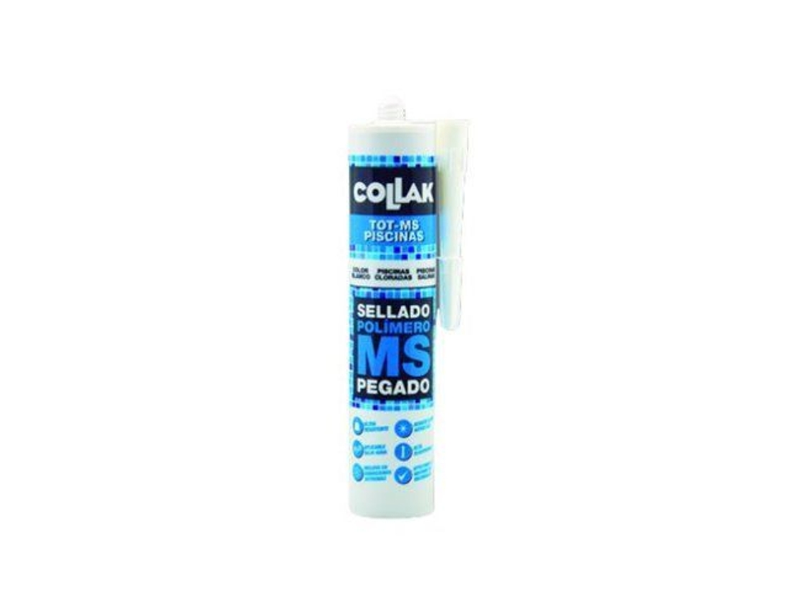 COLLAK 46202 Sellador polímero TOT-MS piscinas 280ml