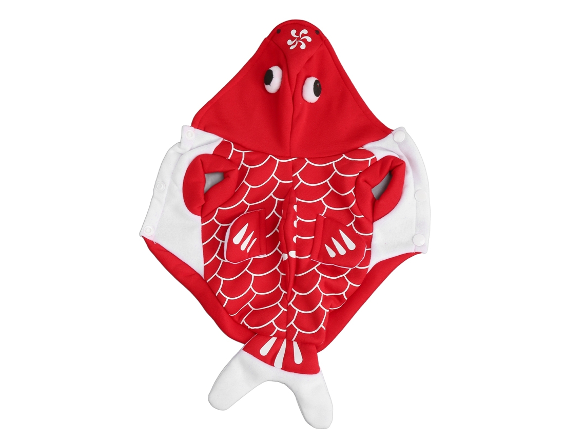 2026altiro-traje De Pez Para Perros Gatos Disfraz De Halloween Ropa De Mascota Cosplay Bonito Divertido