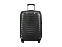 Maleta de viaje mediana Samsonite Proxis de 69 cm y 4 compartimentos, color verde mate
