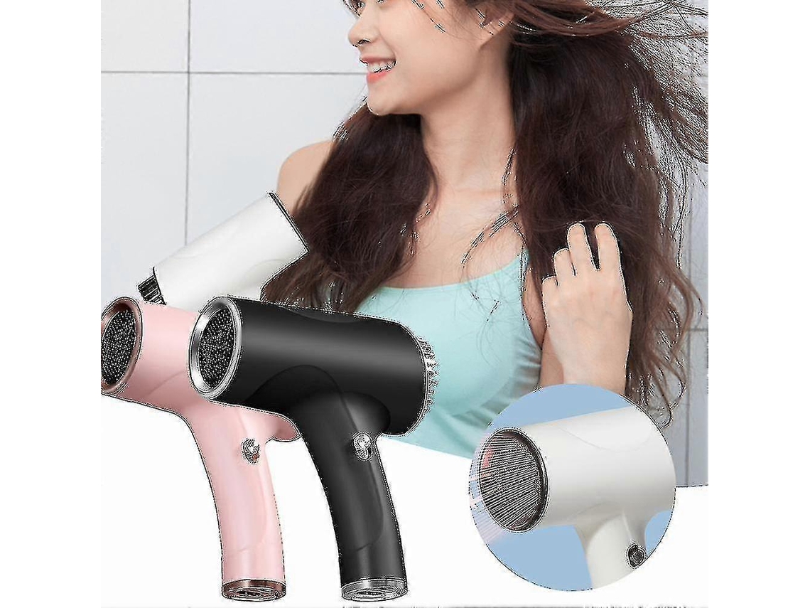 Secador de pelo inalámbrico recargable, secador de pelo portátil de aire caliente y frío para viajes al aire libre Ly Ebike