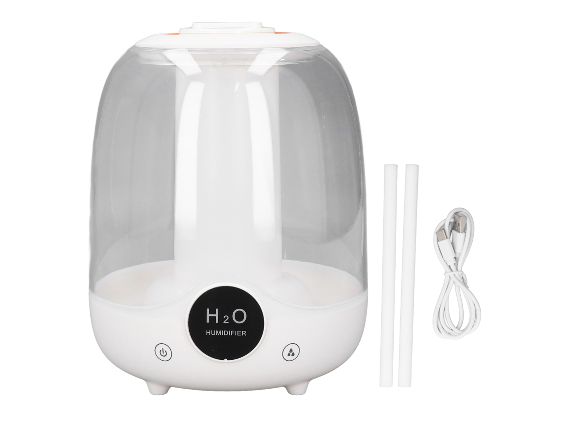 Humidificador De Mesa De 3 Litros Con Aromaterapia Y Doble Función De Nebulización Para El Hogar Y La Oficina.