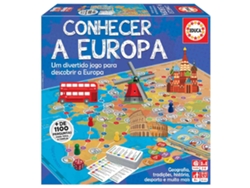 Juego Educativo EDUCA Conocer Europa PT (Edad Mínima: 8 Años - 27 x 27 x 8 cm)