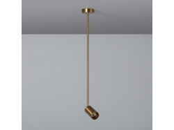 Lámpara De Techo Orientable Aluminio Divine Dourado