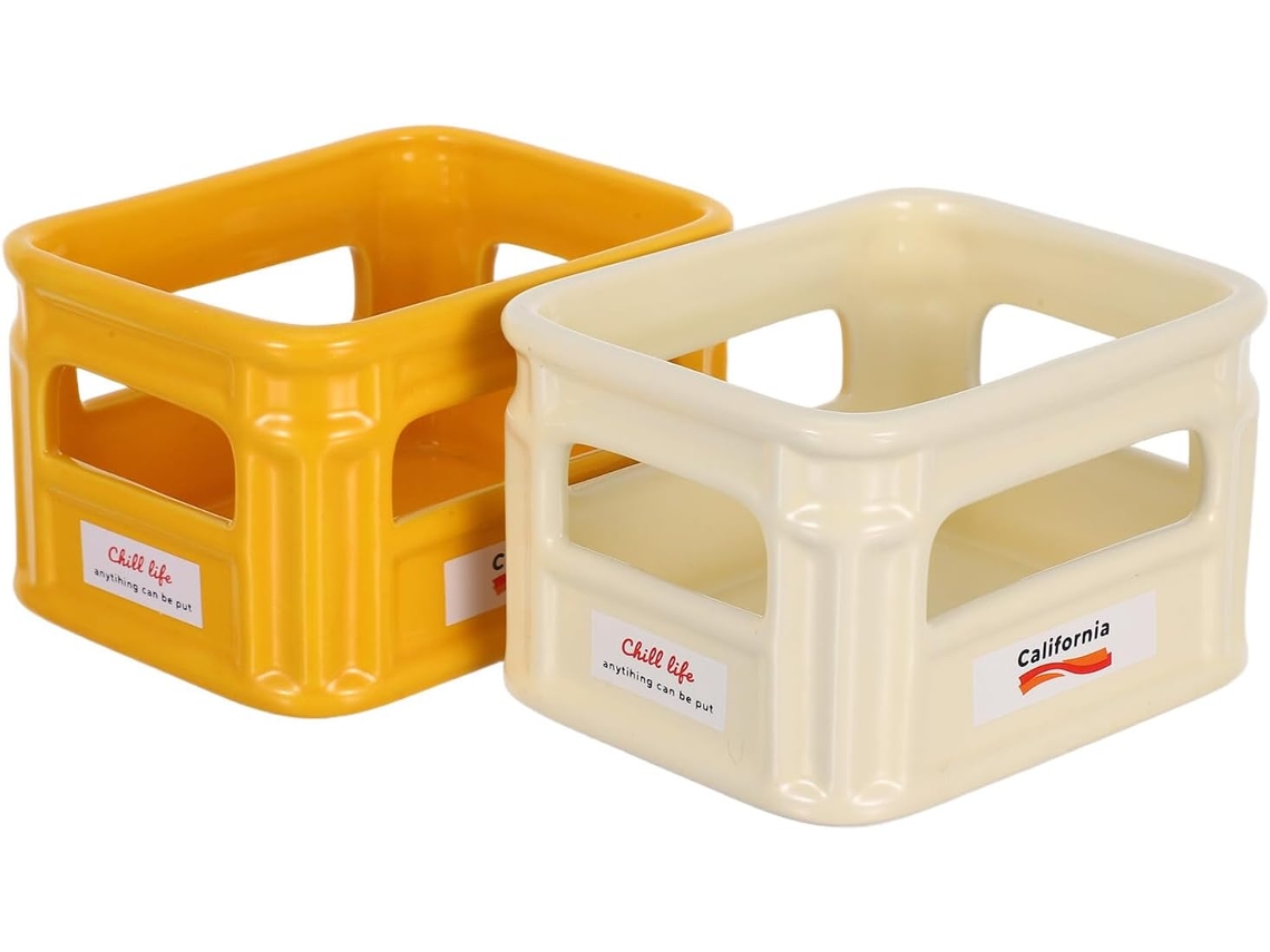 Bandejas De Cerámica De 2 Piezas Para Servir En Recepciones, Como Platos Para Aperitivos Y Platos Pequeños.