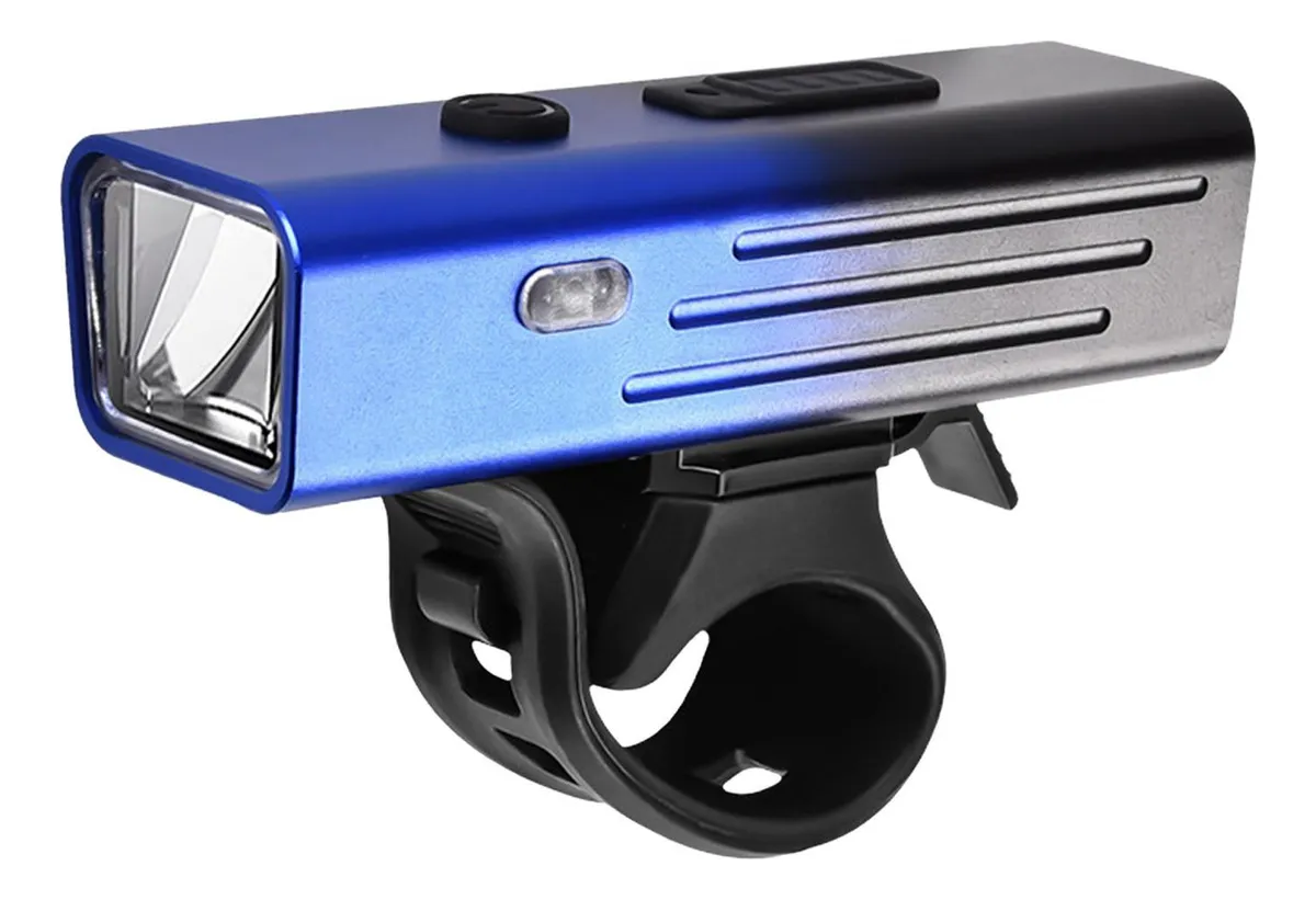 Faro de bicicleta, luz brillante, azul y negro Lampvayotoy