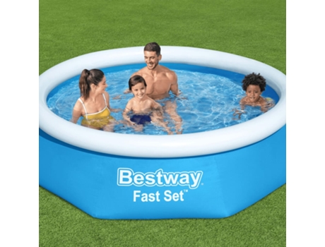 Piscina Inflable Redonda Fast Set 244X66 cm BESTWAY