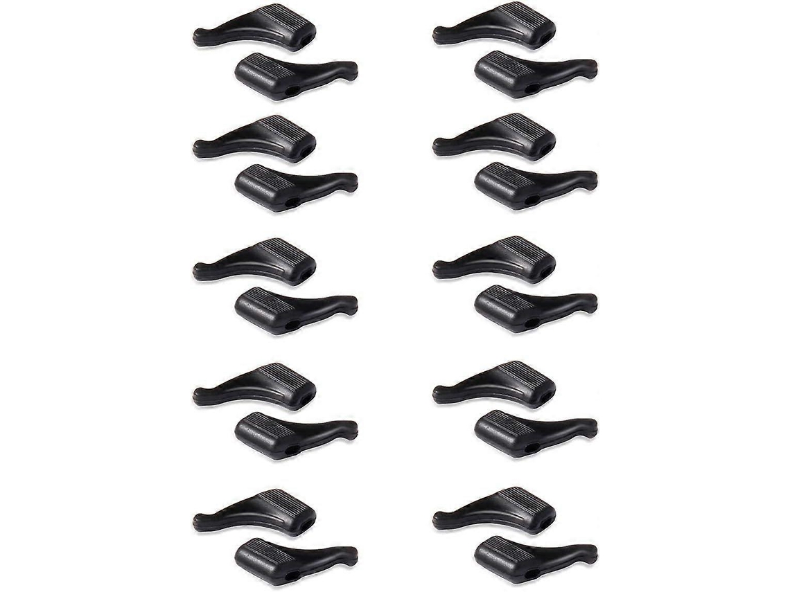 Ganchos para gafas. 10 pares de cómodos soportes de silicona antideslizantes para gafas. Para gafas deportivas. Rosewell