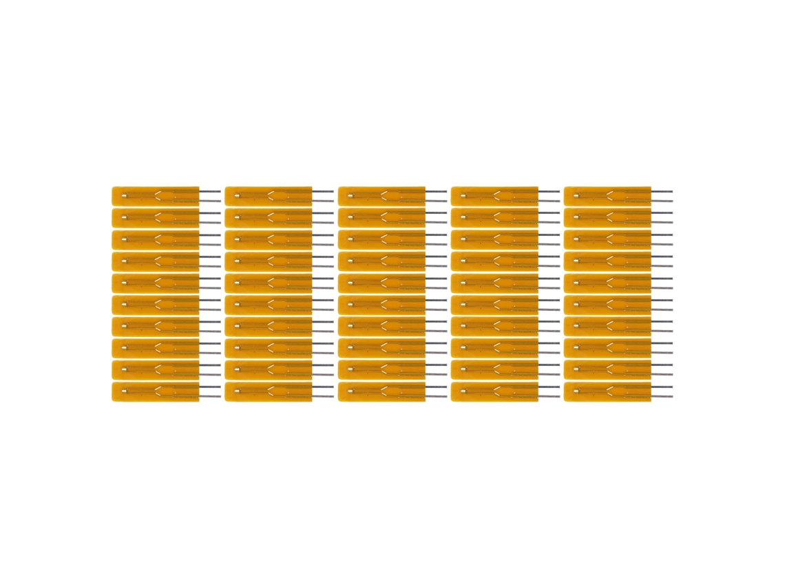 2026dz-50pcs Termistor De Película Delgada Mf55 B3950 Resistor Térmico Aislado 104f 100k Para Redes De Comunicación