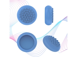 Tapas De Silicona Para Los Botones Basculantes Del Controlador (azul Claro)