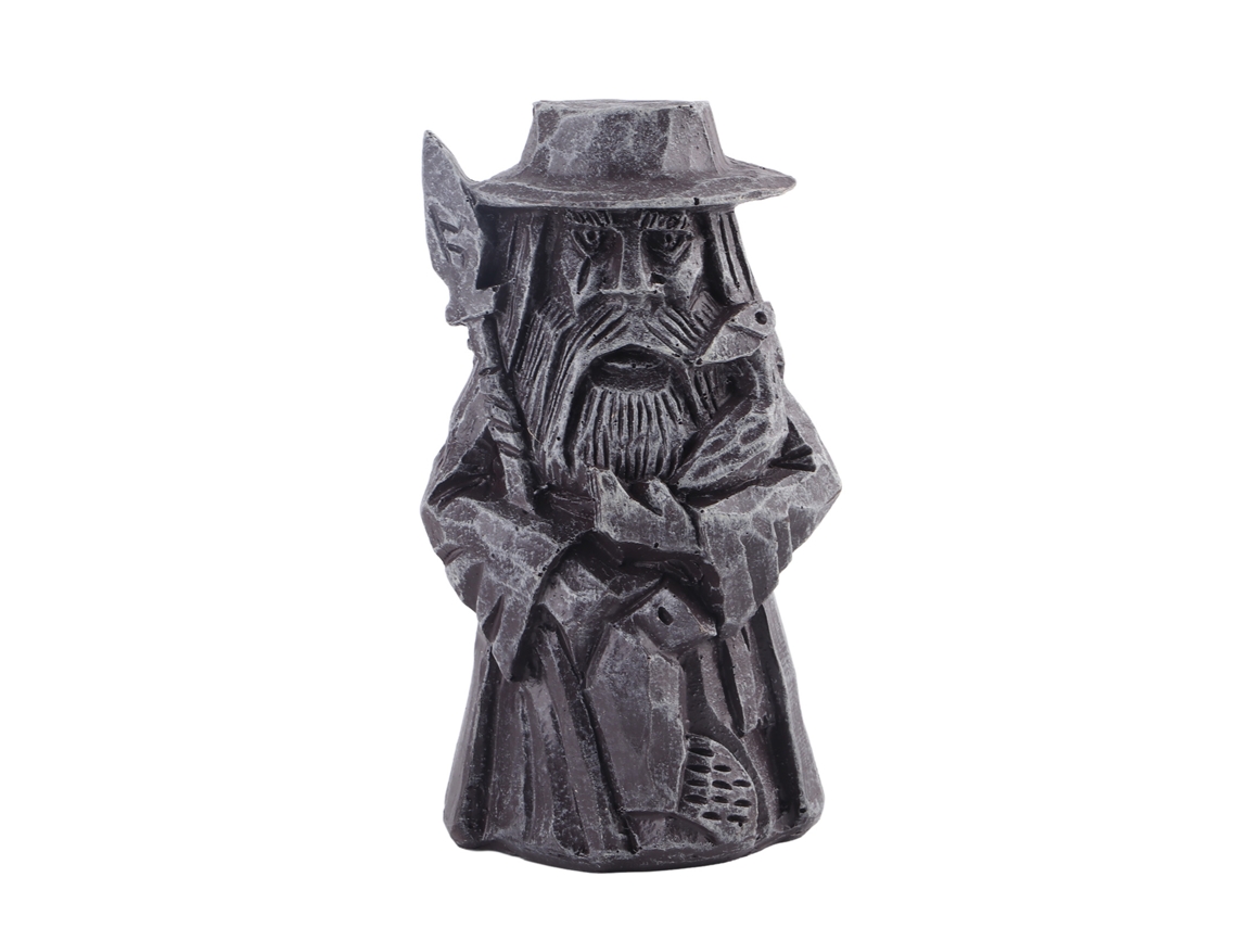 Estatua De Resina De Odín Thor Vikingo - Artesanía Decorativa Para Jardín Y Hogar