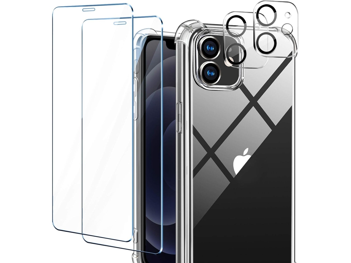Conjunto de Lentes para Telefono Vidros Temperados Câmera para iPhone 12 HONGWE. (12un)