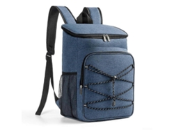 Mochila térmica aislante de 30 litros, impermeable y a prueba de fugas, con cubiertos para picnics, color verde.