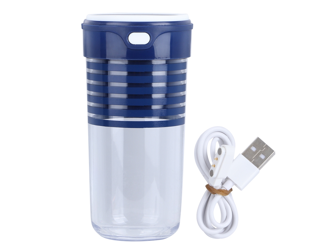 Mini exprimidor eléctrico portátil recargable de 350 ml para cocina y viajes