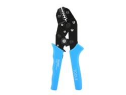 Herramienta De Crimpado Con Alicates De Presión De Trinquete Awg 22-10 0,5-6,0 Mm Acero Al Carbono Profesional