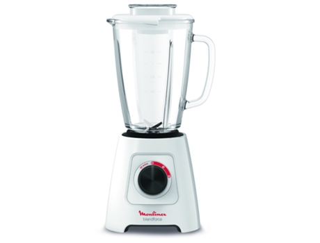 Batidora de Vaso MOULINEX LM43P110 Blendforce (600 W - 1.75 L - Blanco)