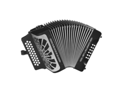 HOHNER concertina el rey del vallenato preta gcf