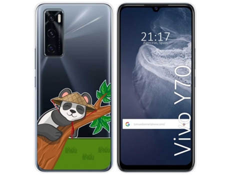 Carcasa Vivo Y70 TUMUNDOSMARTPHONE Dibujos Transparente Multicolor