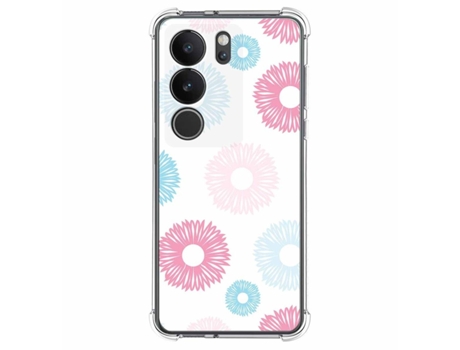 Funda Silicona Antigolpes para Vivo V29 5G diseño Flores 06 Dibujos