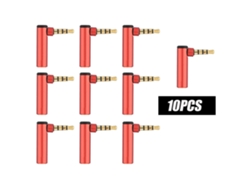 Conector De Adaptador (conversión De Estándar De Micrófono Ctia-omtp En Forma De L De 90 Grados)