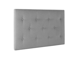 Cabecero Tapizado Turin 90x60 Cm Color Gris Claro