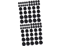 80piezas Patas Antideslizantes Goma Muebles Suelo