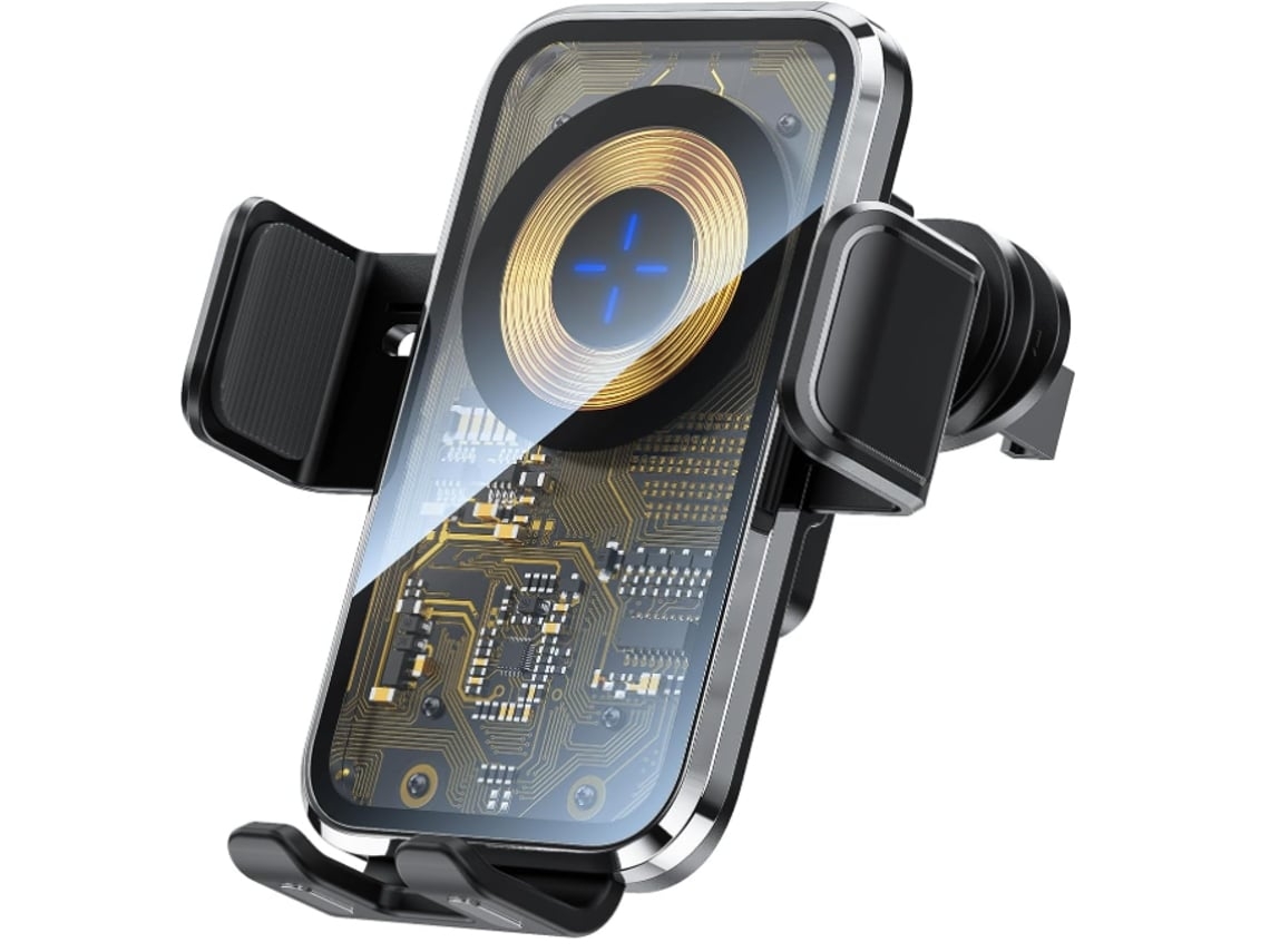 Cargador Carro Sem Ventilação para Apple, Samsung YEMAESRE Negro