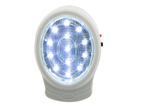 13 LED recargable de emergencia Emergencia Automática Fallo de alimentación Lámpara de luz SLD